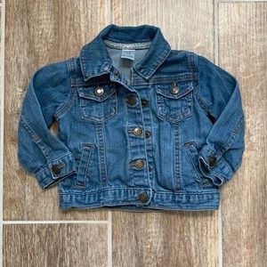 Carters Jean jacket size 12 months